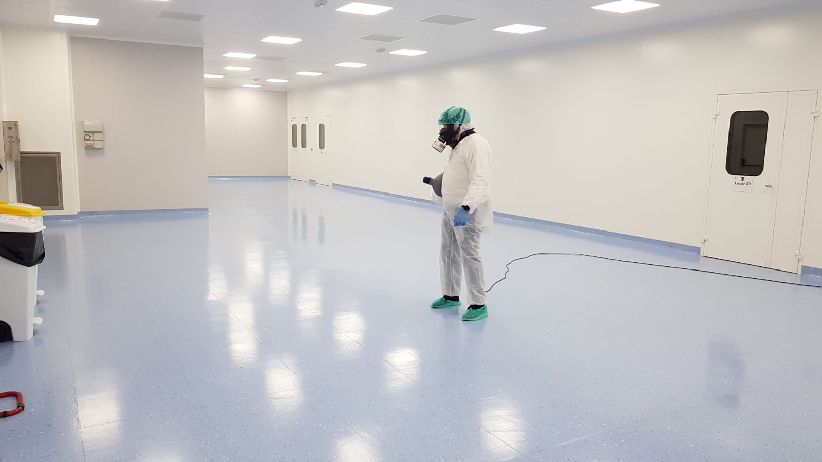 Sanificazione casa farmaceutica